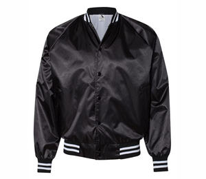 Chaqueta Bomber de Satén para Hombre, Superventas, Bordado Personalizado, Colores a Elección, Nuevo Estilo, 100% Poliéster, Resistente al Viento y Transpirable - Product Image 1