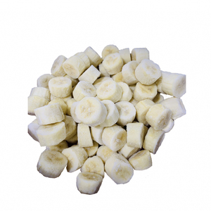 Rodajas de plátano congeladas IQF en paquete a granel, fruta natural para procesamiento de alimentos - Product Image 1