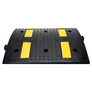 ชุดยางชะลอความเร็วรีไซเคิลพร้อมฝาครอบ PVC ยาว 6.5 เมตร เพื่อความปลอดภัยบนถนนและทางเดิน - Product Image 6