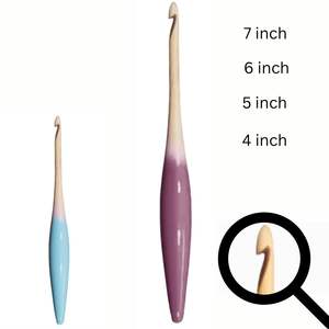 Conçu pour le confort, ce crochet ergonomique maintient les mains détendues et les points propres, sans stress ni dégâts. - Product Image 5