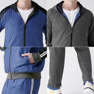 Conjunto de Jogger con capucha transpirable personalizado OEM para hombre, marca de marca privada, Impresión de logotipo, ropa de entrenamiento deportivo, diseño para invierno - Product Image 4