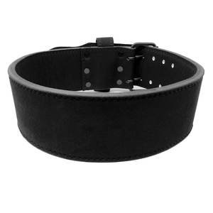 Custom Maroon Cowhide Amara Leather <b>Powerlifting</b> <b>Belt</b> 10 13 mm Thickness Gym Squats Back Support Double Prong Buckle - Product Image 4