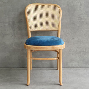 Contemporary <b>Dining</b> <b>Chair</b> with Pu Leather Upholstery and Mesh Wooden Frame - Product Image 5