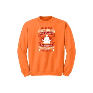 Sweat-shirt en coton mélangé Bouddha Thèmes Imprimer 12 options de couleur Style décontracté 260-280 GSM Placement de conception personnalisable pour l'hiver - Product Image 5