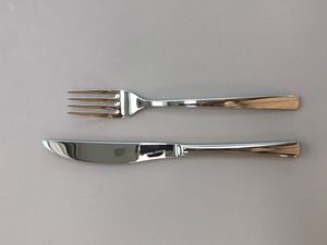 Modern Stainless Steel <b>Flatware</b> <b>Set</b> for Party SUS304 Grade Stocked - Product Image 5