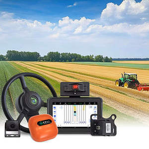 Máquina Niveladora Agrícola, Sistema GNSS de Tierra Plana, Nivelación de Suelo, GPS para Construcción Agrícola, Motor de Transmisión Industrial de 150W 12V - Product Image 3