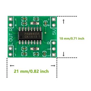 PAM8403 Placa amplificadora de potencia digital estéreo clase D 2x3W 2.5-5.5V - Product Image 4