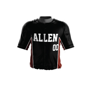 Nouveaux uniformes de baseball sur mesure 2024, respirants, à séchage rapide, de haute qualité, prix de gros, pour hommes, 100% polyester - Product Image 2