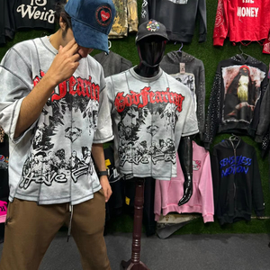 T-shirt à manches courtes col rond en coton 100% de qualité supérieure, coupe classique, vêtements décontractés pour hommes, respirant, séchage rapide, tendance - Product Image 1