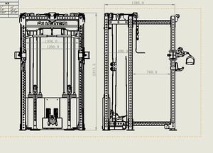 Đa phòng tập thể dục đa chức năng trạm Smith Máy cáp điện giá với Lat kéo xuống và hàng thấp chức năng huấn luyện viên máy - Product Image 4
