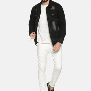 Men Casual Jeans Winter <b>Jacket</b> Vintage Washed Cotton Outerwear Warm Stylish <b>Jacket</b> for Street and <b>Travel</b> - Product Image 3