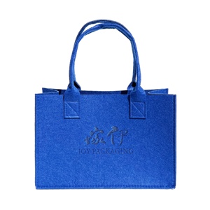 Bolsa de Fieltro Personalizada con Logotipo, Asa Flexiloop y Diseño Portátil - Product Image 1