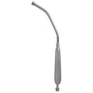 Tubo de Succión de Acero Yankauer, Instrumento Quirúrgico Manual de Doble Ángulo, 8.5 Pulgadas, Basis SurgiRight, Certificado CE, Clase SR-200-blade - Product Image 2