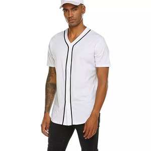 Camiseta de Béisbol Transpirable con Logotipo Personalizado de Fábrica, Diseño Personalizado con Nombre de Equipo, 100% Poliéster - Product Image 2