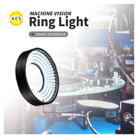 Caméras industrielles à LED personnalisables, éclairage annulaire LED, éclairage annulaire pour vision industrielle