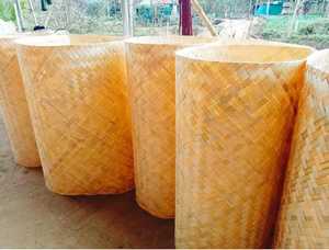 Correas de ratán de bambú de Vietnam para paneles de muebles interiores y superficie de pared decorativa Material artesanal tejido a mano - Product Image 6