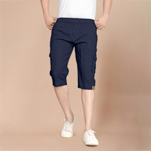 Ropa de trabajo para hombre, pantalones cortos de carga hasta la rodilla con múltiples bolsillos, transpirables con nuevo diseño elegante para un uso funcional y un aspecto moderno - Product Image 4