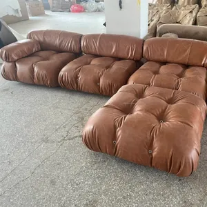 Living Room Furniture Sectional Sofa Set Furniture Mario Bellini Modular Sofa Boucle Curve Sofa