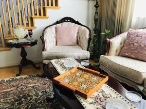 Bandeja de diseño de madera con artesanía elegante Perfecta para servir la decoración, organizar el tocador y la exhibición de mesa festiva - Product Image 3