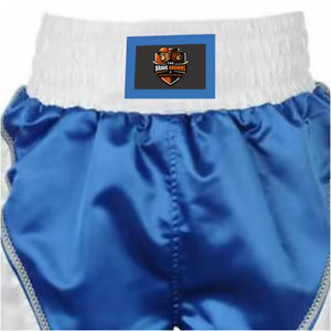 Shorts de kickboxing haute performance, écologiques, en polyester léger, tissu respirant, coupe décontractée pour une meilleure mobilité. - Product Image 2