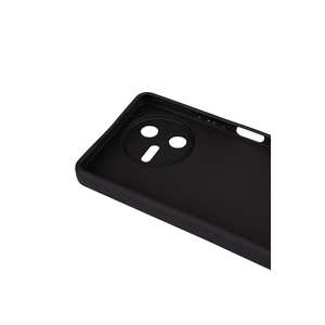 Funda Protectora Delgada de Silicona TPU Casper Via A40 Case Zore Biye para Teléfonos Móviles 14 Plus 5G Plus Max - Negro con Acabado Esmerilado - Product Image 2