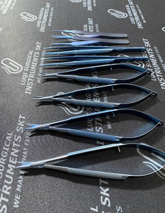 Ensemble d'instruments de microchirurgie en titane de haute qualité, kit de microchirurgie autoclavable, plateau de stérilisation en plastique, hôpital - Product Image 5
