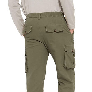 Pantalon Cargo en Coton pour Hommes Nouveau Style Prix de Gros avec Logo Personnalisé Pantalon Cargo pour Hommes - Product Image 6