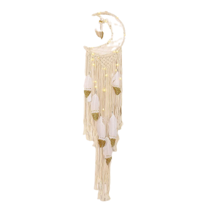 Énorme capteur de rêves en macramé spécialement conçu pour les décors muraux accessoires de décoration de la maison tarifs en vrac prix de gros - Product Image 6