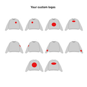 Sudadera con Capucha Ajustada 100% Algodón, Mezcla Suave de Peso Medio para Invierno, Técnica Bordada para Comodidad y Estilo Diarios - Product Image 3