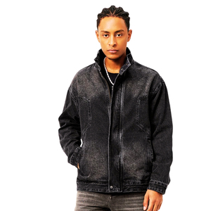 Chaqueta Vaquera Personalizada de Excelente Calidad, Chaqueta Duradera de Moda Casual Urbana Clásica Vintage de Alta Calidad - Product Image 2