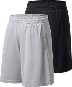 Pantalones cortos atléticos transpirables de verano XL para hombre, ropa deportiva elástica de secado rápido para entrenamiento en el gimnasio, chándales de entrenamiento con Logo impreso hasta la rodilla - Product Image 4