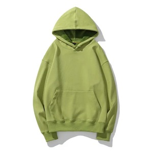 Sudadera con capucha de estilo clásico para hombre, logotipo personalizado impreso bordado multicolor 100% algodón orgánico teñido liso para invierno - Product Image 3