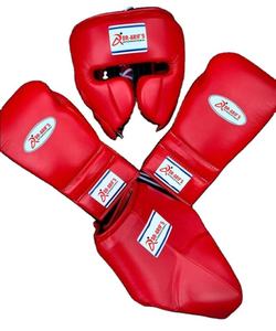 Juego de Boxeo de Piel Auténtica con Logotipo y Color Personalizados, Juegos de Boxeo de Piel Auténtica - Product Image 2