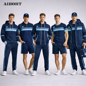 Abbigliamento da Allenamento Calcistico Aibort Performance, Leggero, Combinazione Estiva-Invernale, Divisa da Calcio Personalizzata per Club Europei - Product Image 5