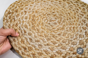 Set de table en jute tressée 40 x 40 cm, vaisselle écologique pour la salle à manger, vente en gros, export - Product Image 4