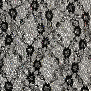 [SUA TEX] Tejido de Punto Raschel de Lujo con Diseño Floral Metálico Dorado para Moda Femenina, 80% Nailon, 20% Metálico, SNF-2241 - Product Image 5