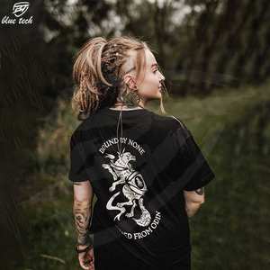 Dongguan Impression numérique dtg personnalisée t-shirts bruts à bord coupé t-shirts unisexes blancs de haute qualité t-shirt court boxy - Product Image 4