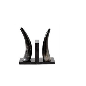 Viking Horn <b>with</b> Stand and 2 Cup Drinking Horn for Latest Buffalo Viking Drinking Horn <b>with</b> Wood Base - Product Image 6