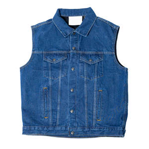 Chaleco Vaquero de Diseño Personalizado Más Vendido para Hombre, Transpirable, Color Sólido, 100% Algodón, Ropa de Invierno, Chaleco Vaquero de Alta Calidad para Hombre - Product Image 4