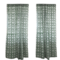 Cortinas de Ventana de Algodón con Tejido Slub Opacas de Lujo para Sala de Estar |   Colores Personalizables, Ecológico, Retardante de Llama