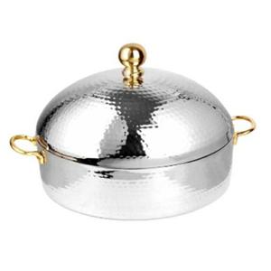 Produit tendance haut de gamme Casserole isolée Serveur Hot Pot Écologique Conception martelée Casserole Serveur Hotpot pour la restauration - Product Image 2