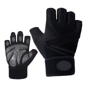 Tombola Sports Unisex Half-<b>Finger</b> Breathable Lightweight Nylon Fabric Gym Workout Fitness Gloves Adjustable Wrist <b>Strap</b> - Product Image 1