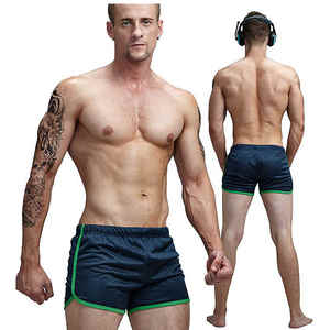 Pantalones cortos de verano Hombres Cool Logotipo personalizado Bolsillo lateral Hombres Cargo Pantalones cortos de malla Pantalones cortos causales para hombres - Product Image 2