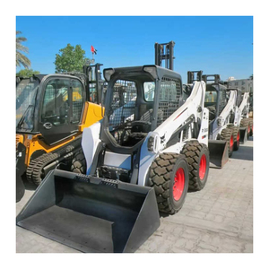 Gebruikt <span class=keywords><strong>Skid</strong></span> Stuur Prijs Originele Lader Goede Staat Elektrische Mini Mt85 Bob Cat S160 Hot Sell Wielladers - Product Image 3