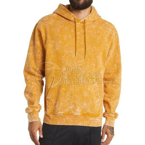 Sudaderas con capucha de lavado ácido para hombre, Sudadera con capucha de tendencia mezclada de algodón para ropa de calle al aire libre, sudaderas con capucha de lavado ácido para hombre de alto grado - Product Image 2