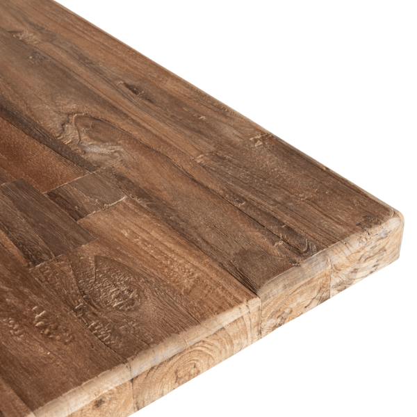 ไม้สักยึดกับปลอกหมอนกันน้ำ