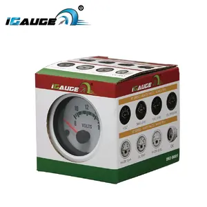 52mm <b>Black</b> Face Flat Clear Lens for Auto Car Truck Bus 90 Degree <b>Bulb</b> <b>Light</b> 40~120 Celsius Electrical Water Temp Gauge - Product Image 6