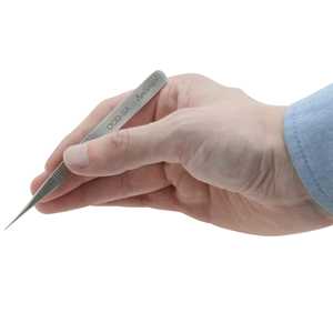 Paquete de 10 Pinzas de Precisión Industriales de 4 y 34 Pulgadas con Mango de Acero Inoxidable y Punta Puntiaguda - Product Image 2