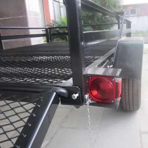 Semi-remorque à plateau plat de 40 pieds, 60 pieds, 2-3 tonnes, taille personnalisable, 3/4/5 essieux, remorque à benne basculante utilitaire de qualité supérieure - Product Image 3