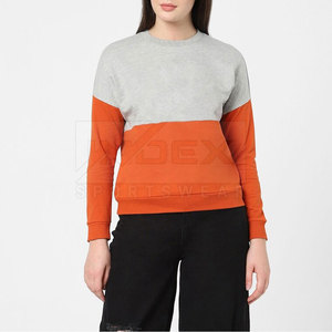 2024 Beste Modieuze Nieuwste Damessweatshirt Van De Wintercollectie Van De Fabrikant Pakistan, Effen Geverfde Techniek - Product Image 4